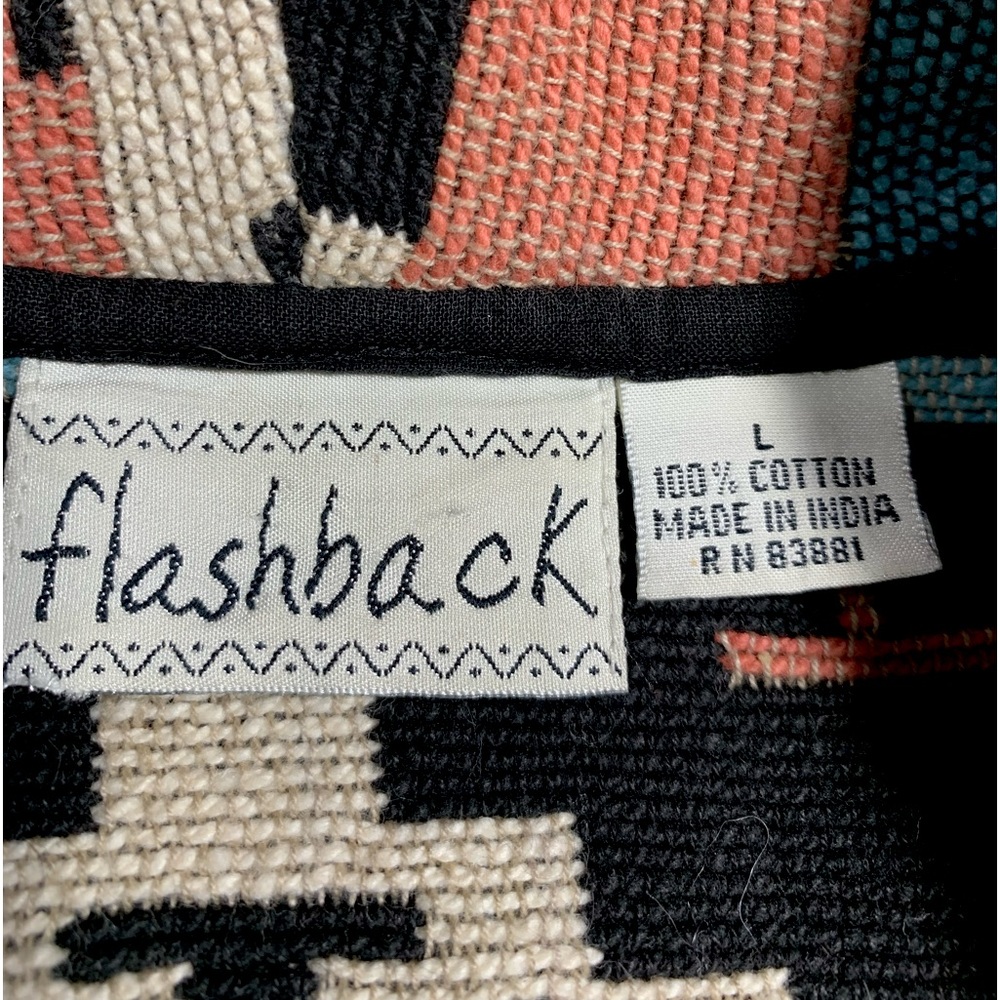 Flashback, Aztec pattern Cropped Jacket - Picture 5 of 8